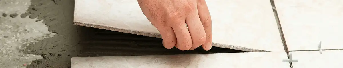 Professional installing ceramic tile floors in Norfolk, VA